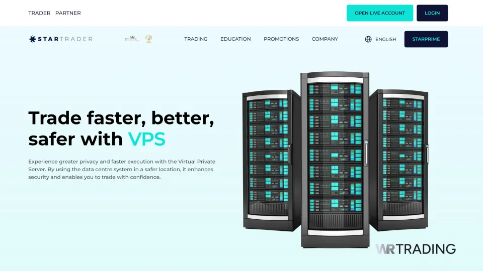 StarTrader Free VPS Broker
