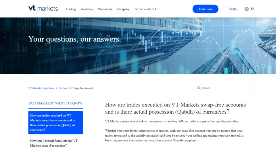 VT Markets Instant Execution Forex Broker