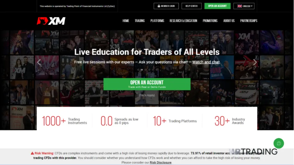 XM Best Forex Broker in China