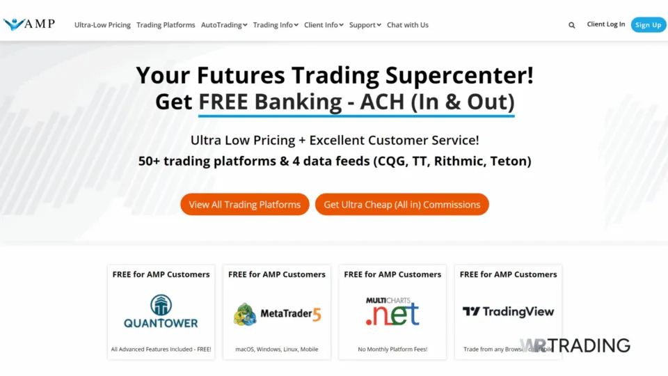 AMP Futures Best Futures Trading Broker