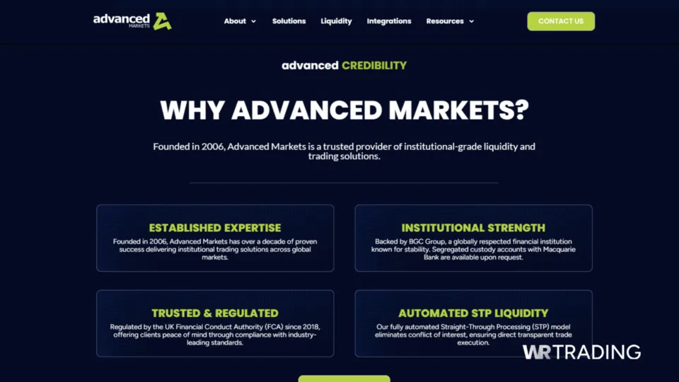 Advanced Markets Liquidity Provider