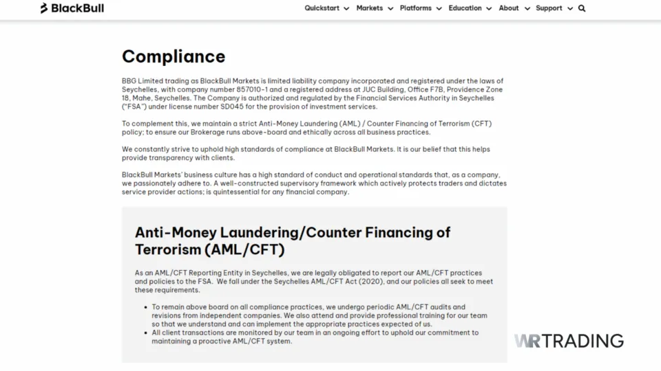 BlackBull Markets Regulations and Compliance