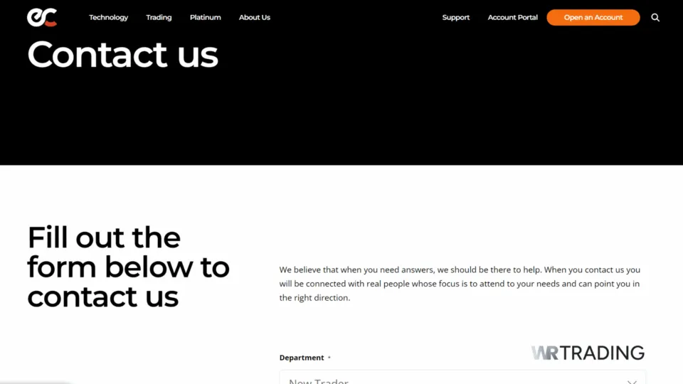 EdgeClear Customer Support Page