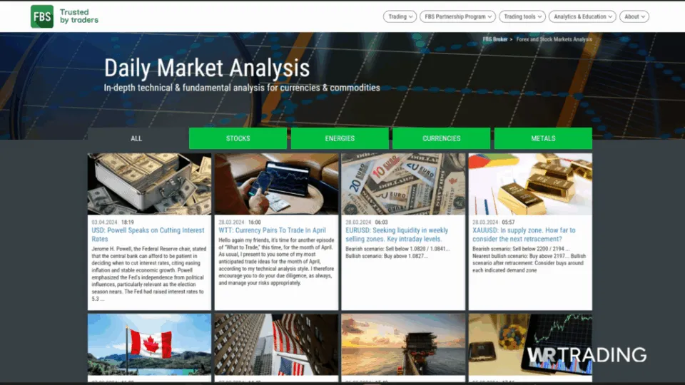 FBS Swap Free Account for Halal Trading