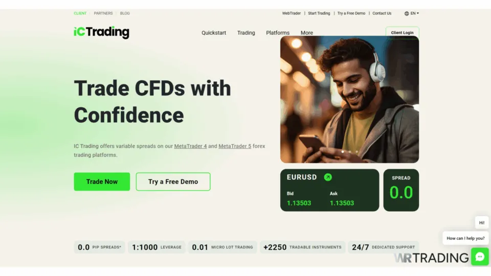 IC Trading CFD Trading and Assets