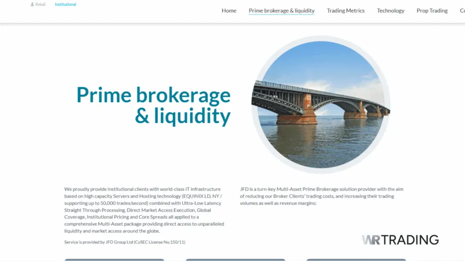 JFD Broker and Liquidity Provider