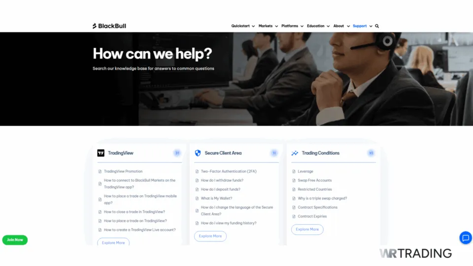 MetaTrader 4 BlackBull Markets Trading Customer Support