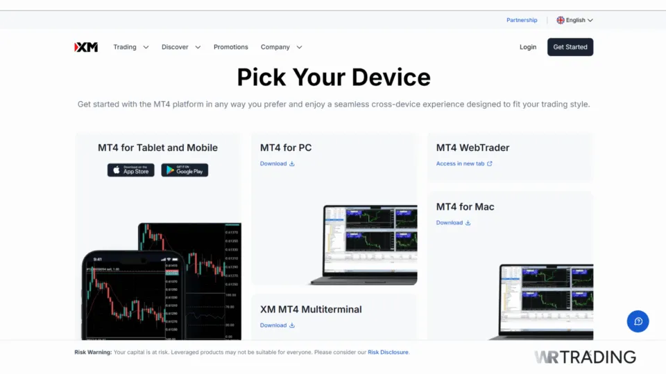Metatrader 4 (MT4) Broker XM