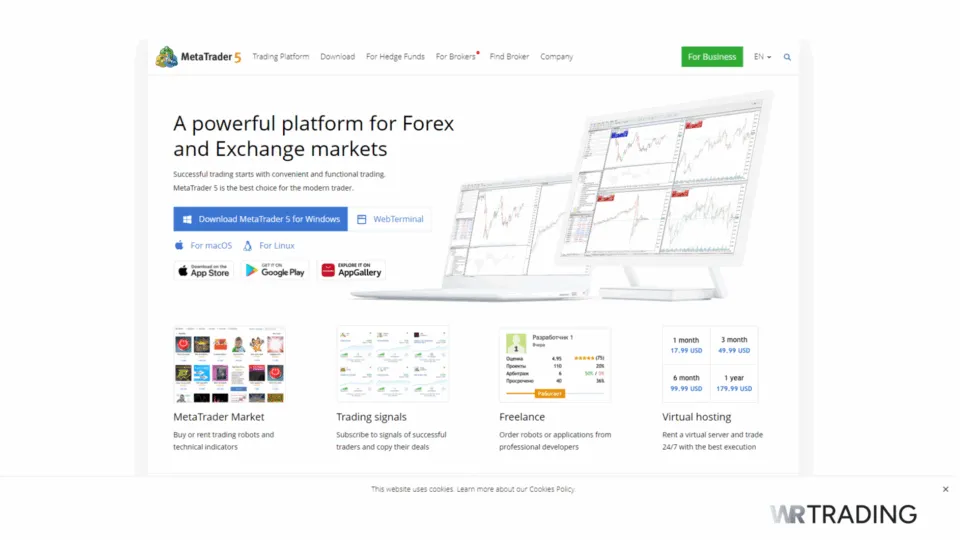 MetaTrader 5 Platforms