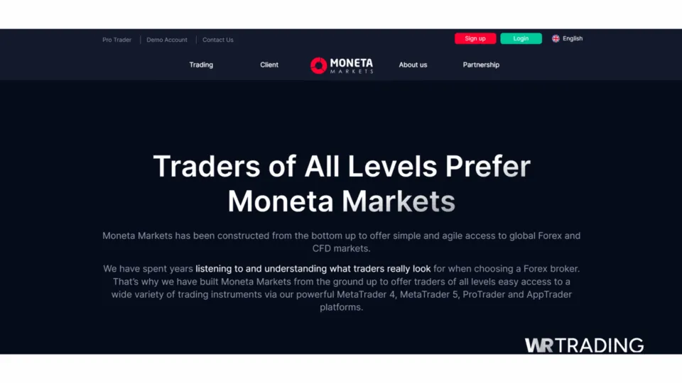Moneta Markets Offshore Forex Broker