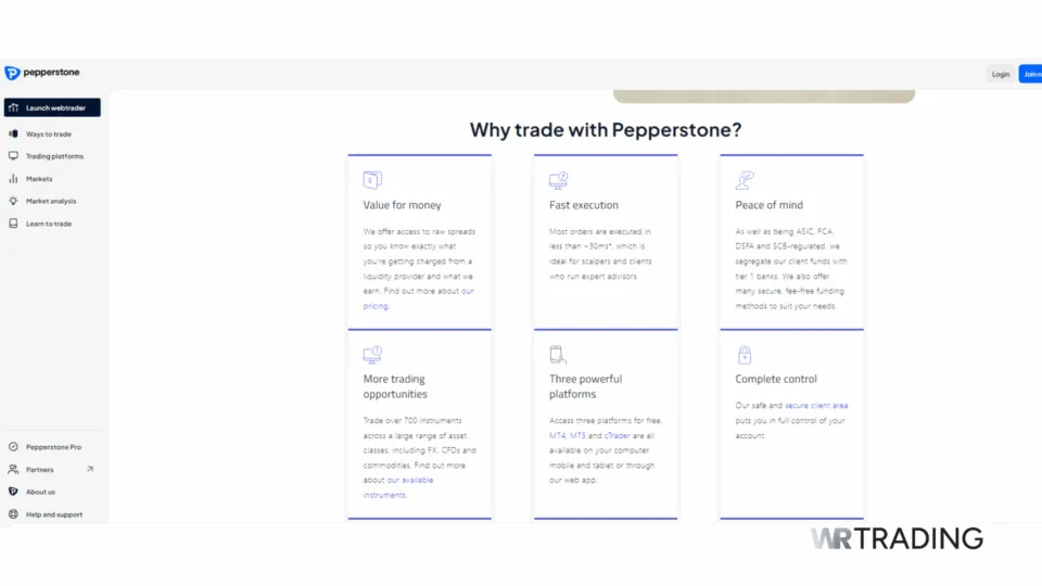 Pepperstone Instant Execution Forex Broker