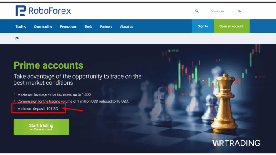 RoboForex - Forex Broker with Low Minimum Deposit