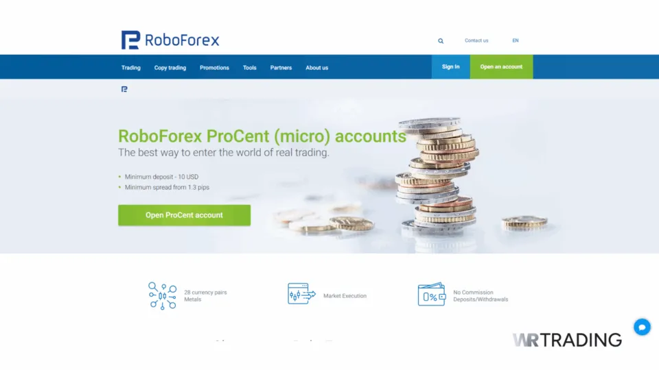 RoboForex Micro Account
