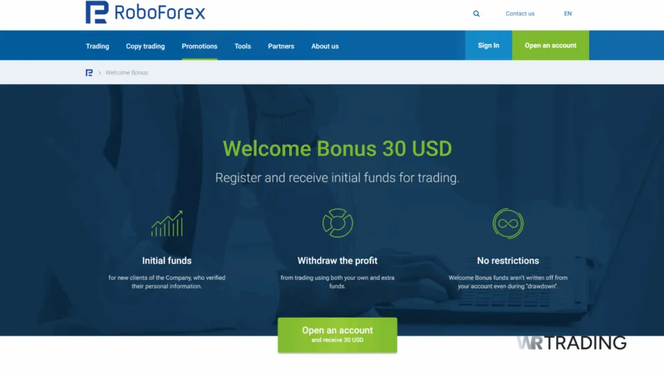 RoboForex Offshore Broker Welcome Bonus