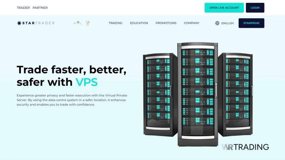 StarTrader Free VPS Broker