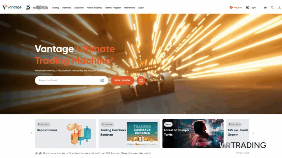 Vantage Markets Best Crypto CFD Broker