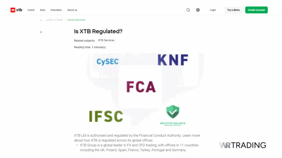 XTB Best CySEC Regulated Forex Broker