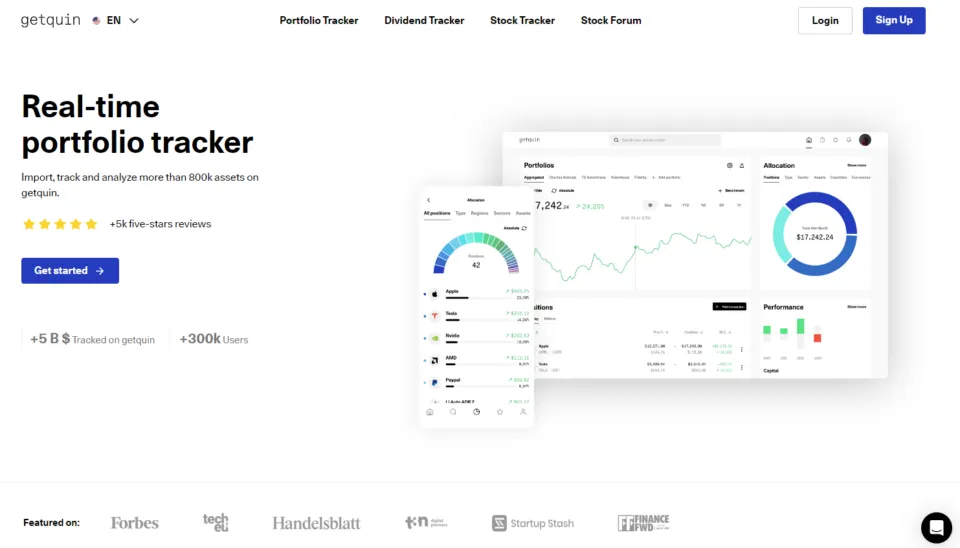 Trading Tools Portfolio Tracker