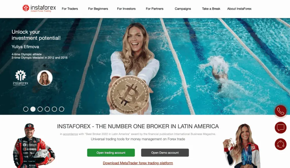 InstaForex No Deposit Broker