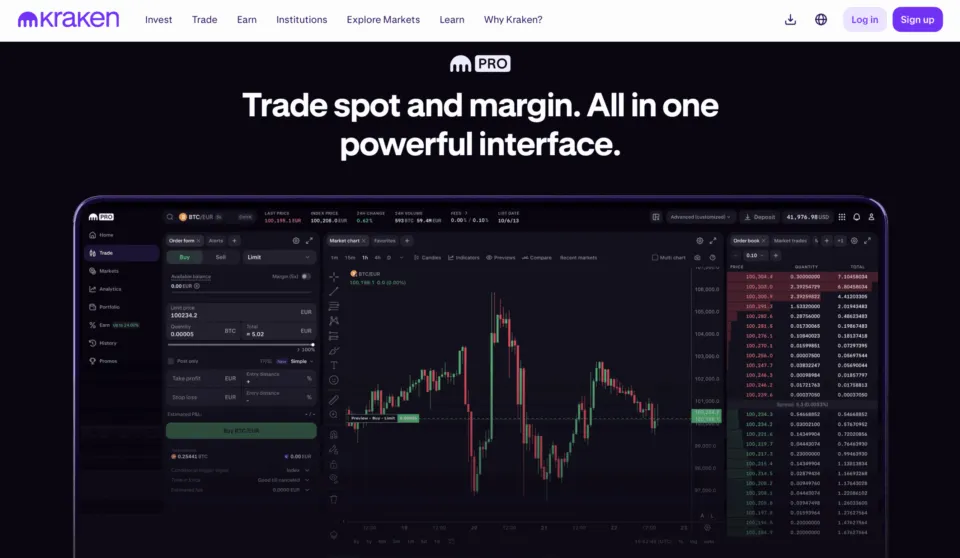 Kraken Crypto Trading Platform