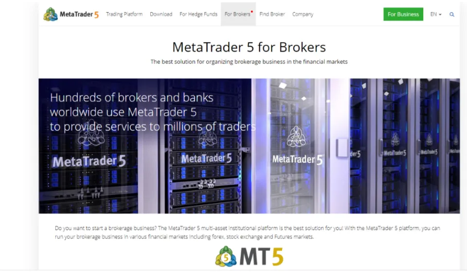 MT5 - Trading Platform for FundedNext