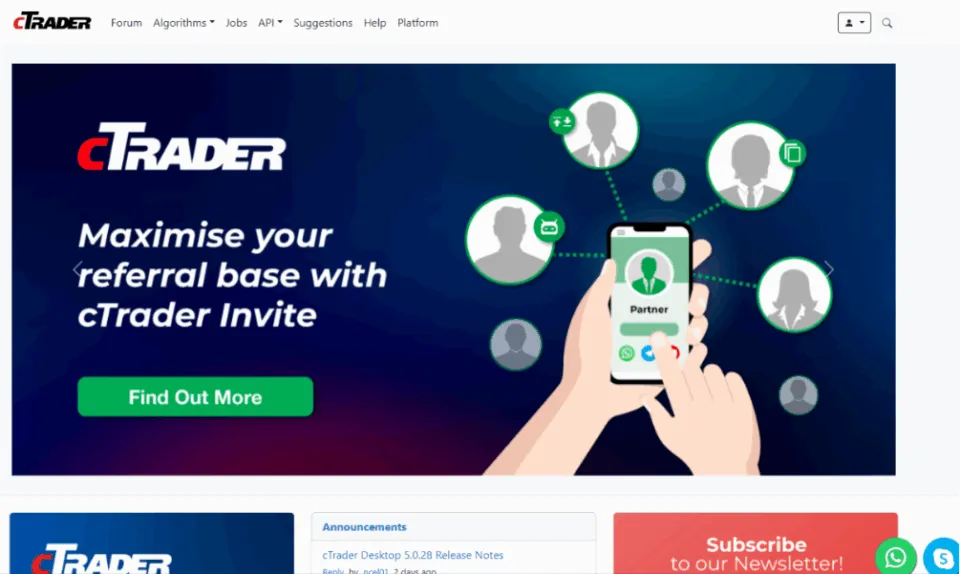 cTrader- Trading Platform for Funding Pips
