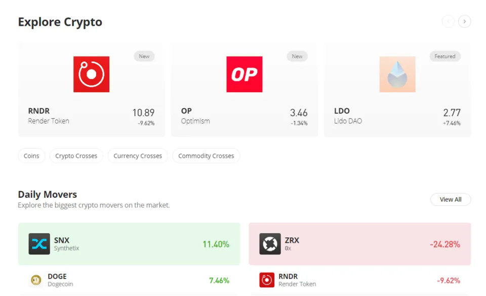 crypto trading etoro