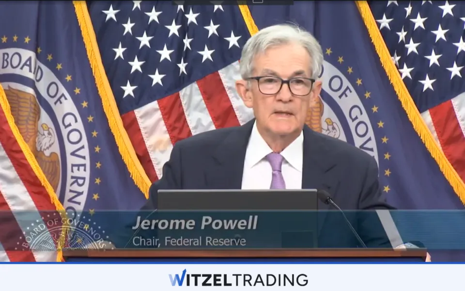 FED - Jerome Powell announces an interest rate decrease