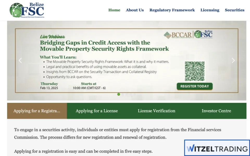 Belize offers forex licenses with fewer requirements