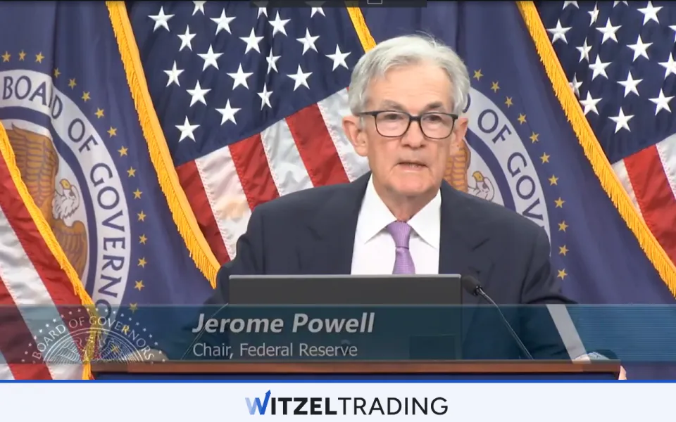FED - Jerome Powell announces an interest rate decrease