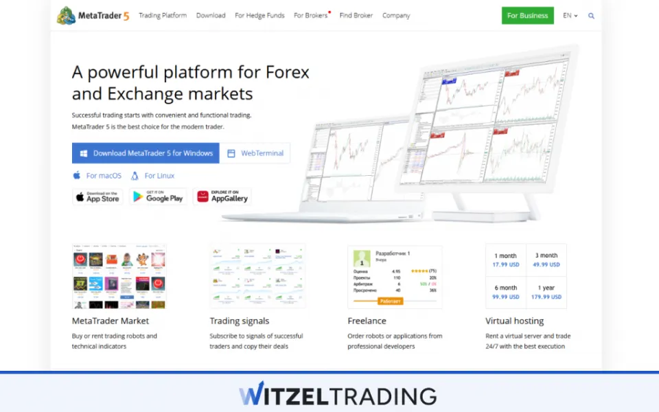 MetaTrader 5 Forex Day Trading