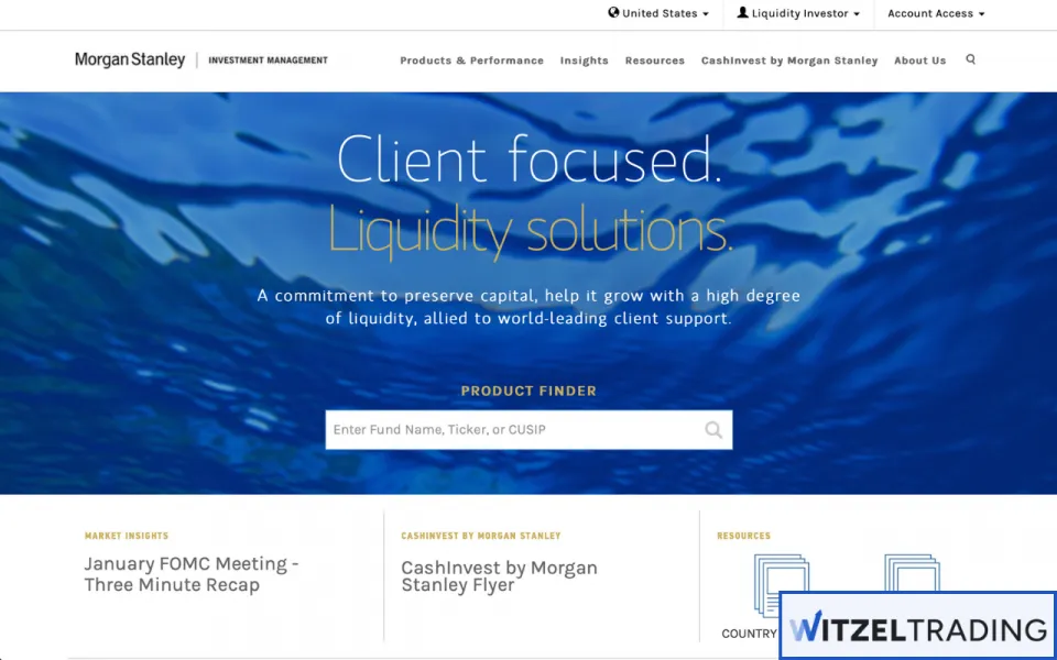 Morgan Stanley is an example for a Tier 1 forex liquidity provider