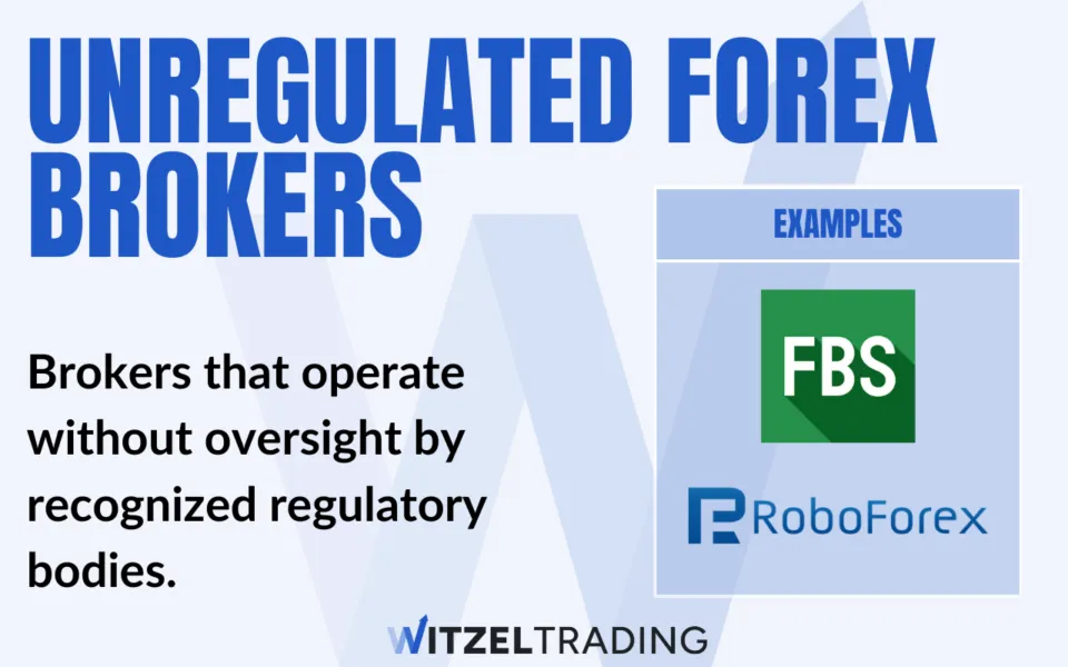 Unregulated forex brokers