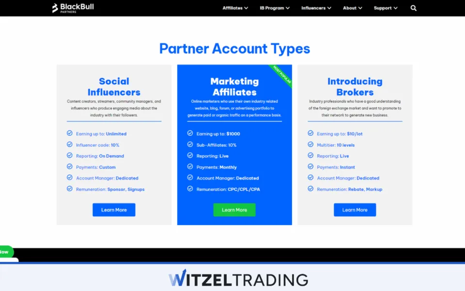 BlackBull Markets Affiliate Program