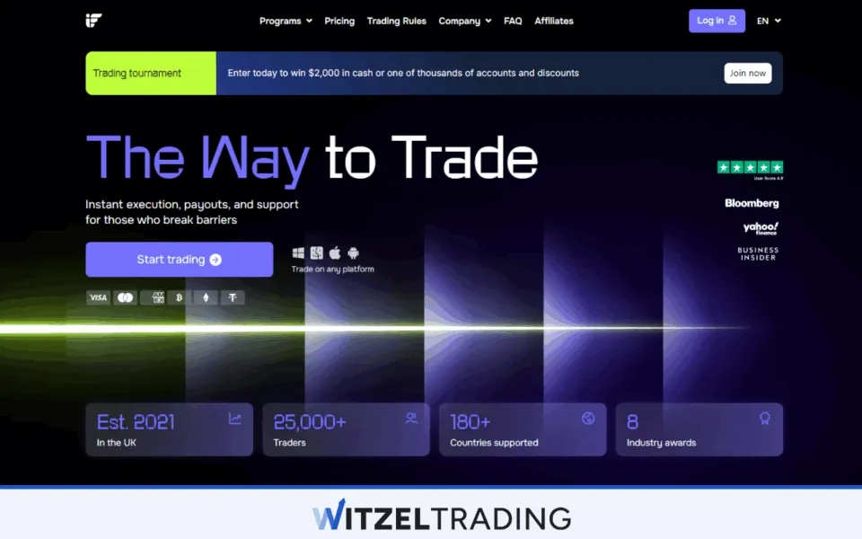 Instant Funding - Crypto Prop Trading Firm