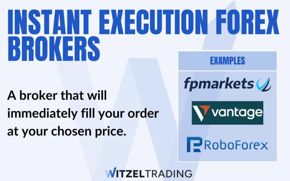 Instant execution forex brokers