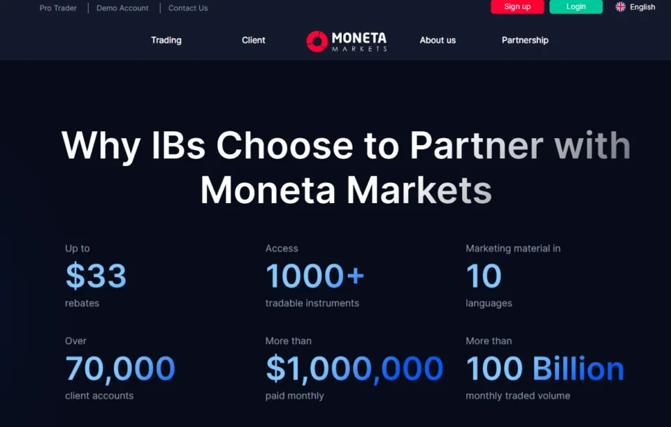 Introducing Broker Program of Moneta Markets