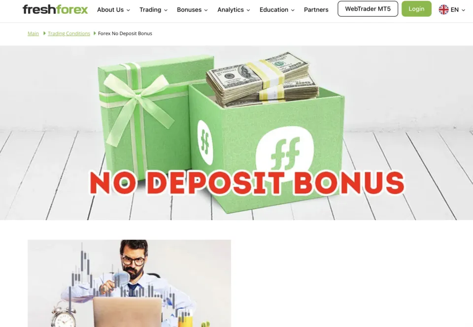 FreshForex Bonus