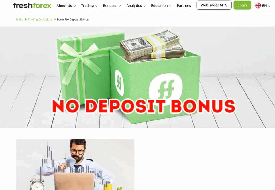 FreshForex Bonus
