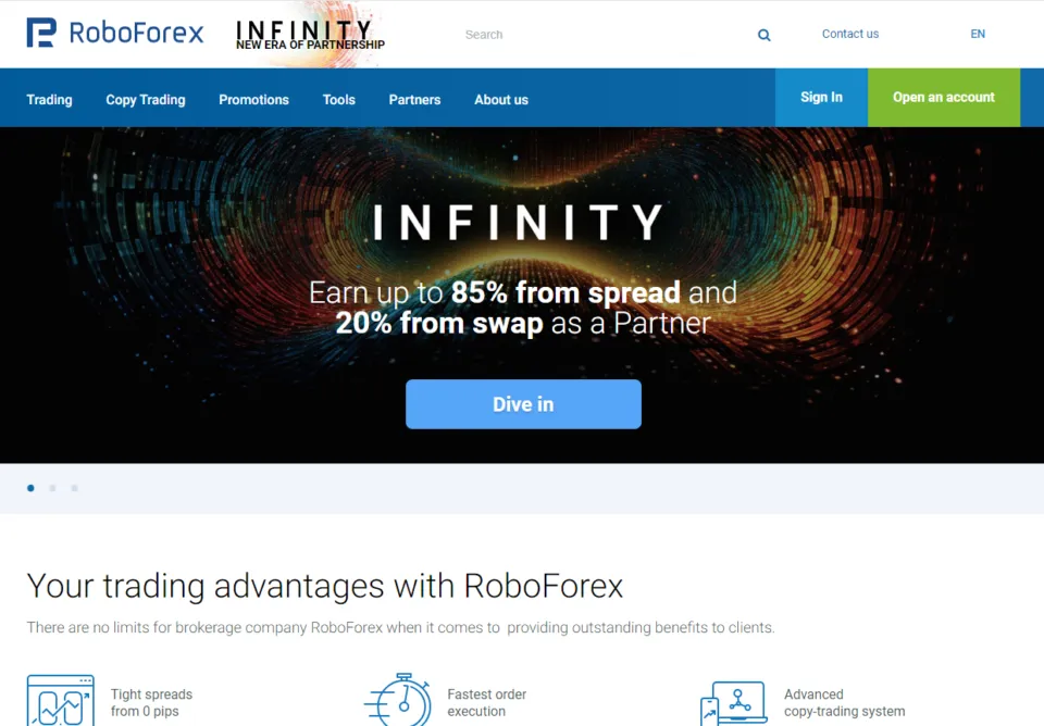 Trading Broker RoboForex