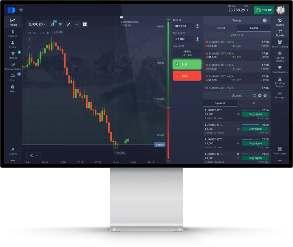 Pocket Option Binary Options Broker